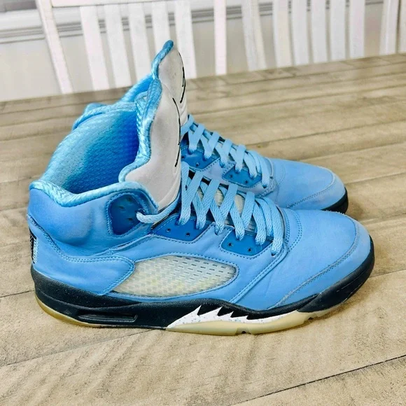Air Jordan 5 Retro UNC University Blue Men’s Size 12 - Picture 5 of 8